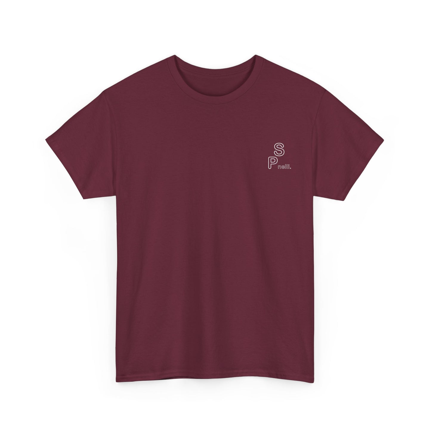 Simple Burgundy SP Tee