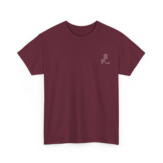 Simple Burgundy SP Tee